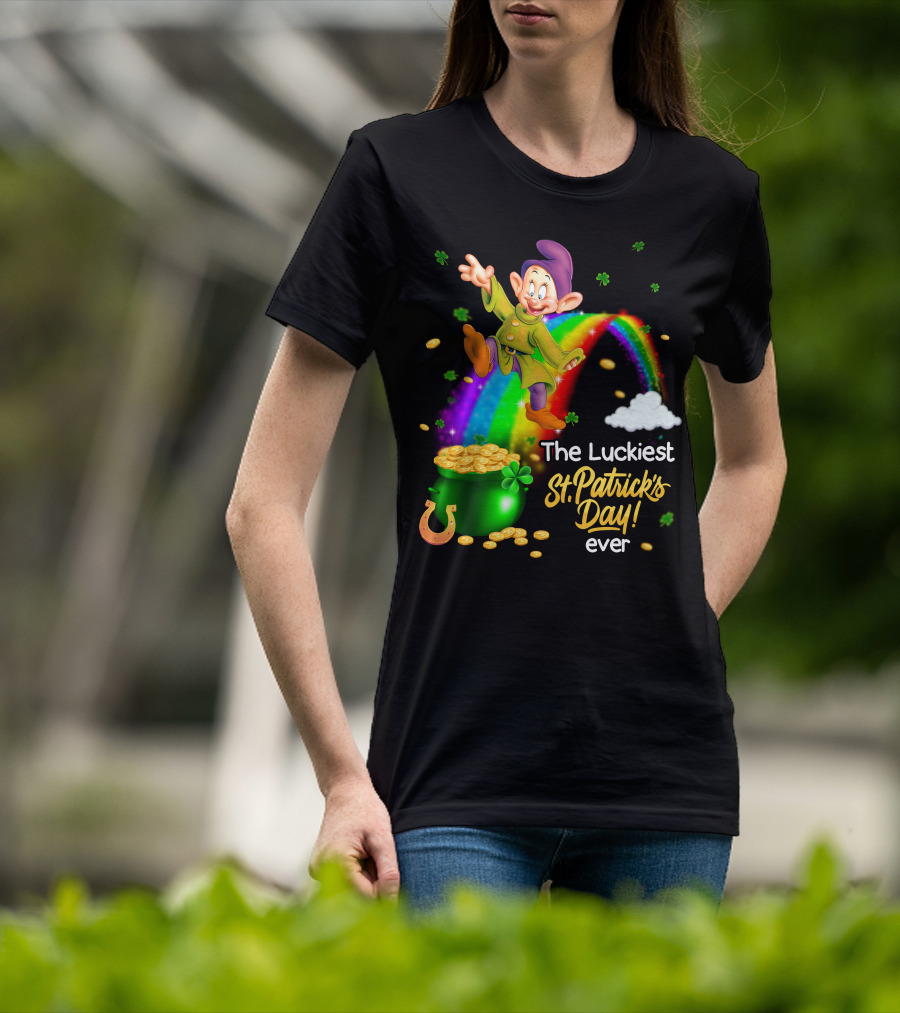 Dopey The Luckiest St. Patrick's Day Ever T-Shirt