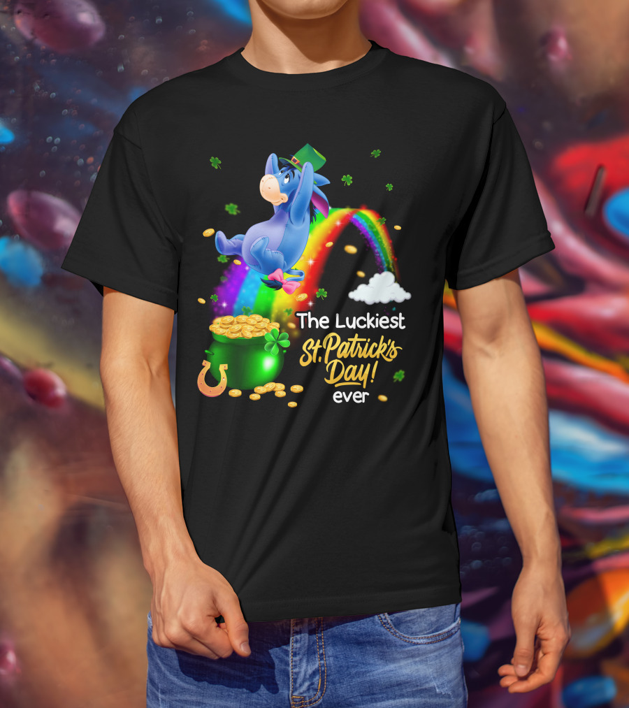 Eeyore The Luckiest St. Patrick's Day Ever T-Shirt