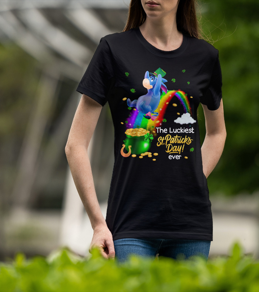 Eeyore The Luckiest St. Patrick's Day Ever T-Shirt
