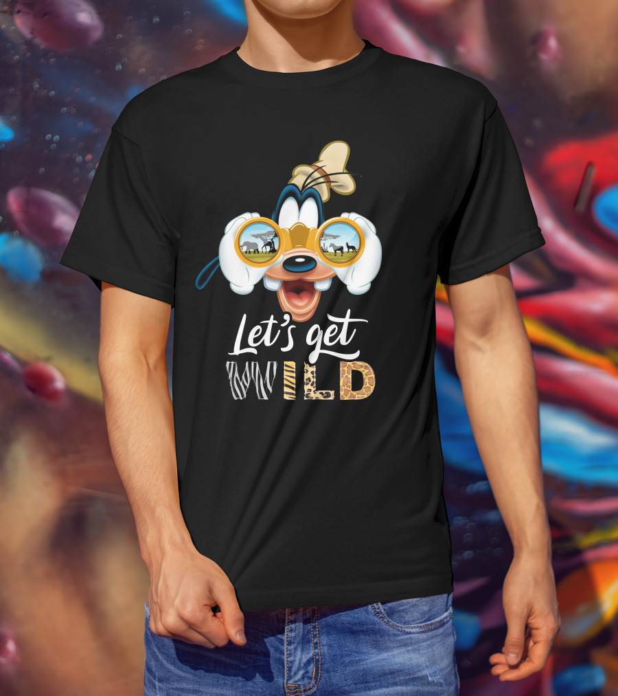 Let's Get Wild Goofy Safari Adventure T-Shirt