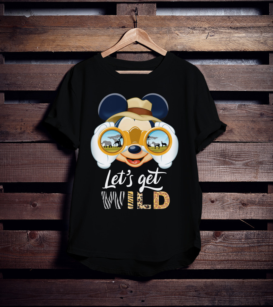Let's Get Wild Mickey Safari Adventure T-Shirt
