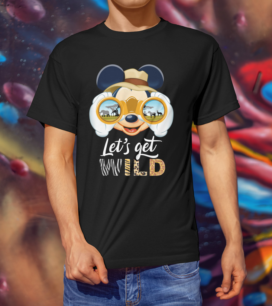 Let's Get Wild Mickey Safari Adventure T-Shirt