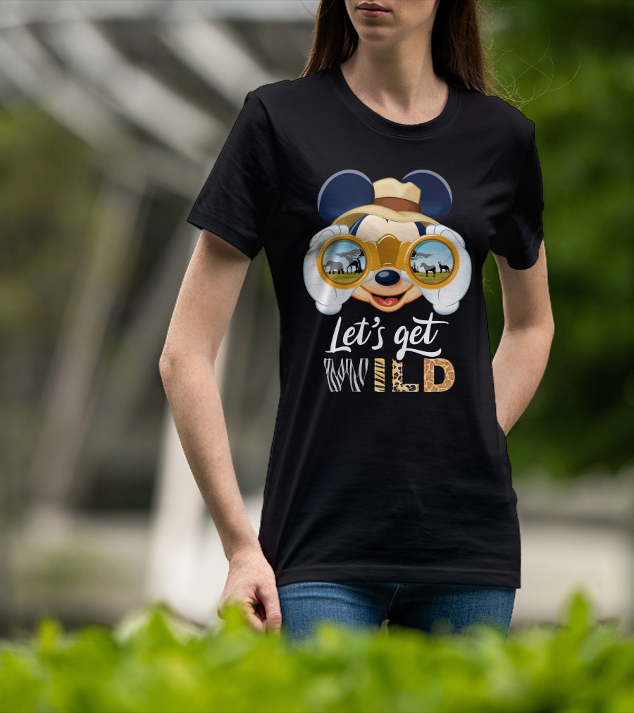 Let's Get Wild Mickey Safari Adventure T-Shirt