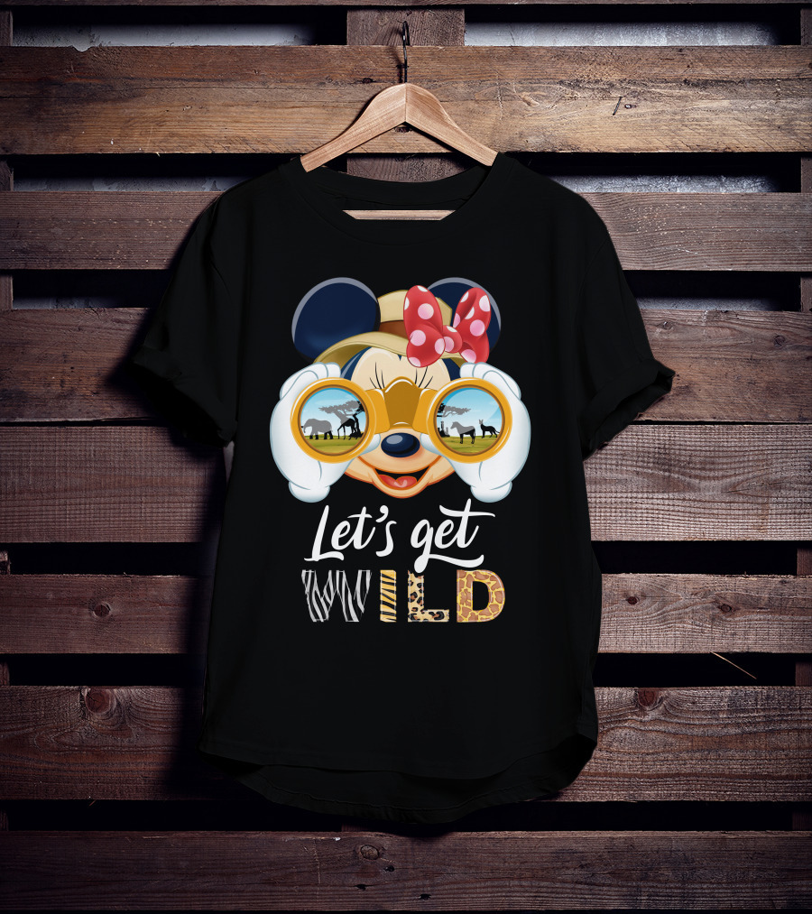 Minnie Let's Get Wild Safari Adventure T-Shirt