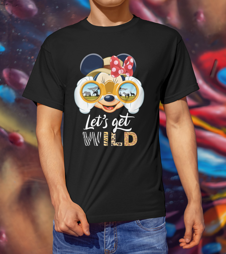 Minnie Let's Get Wild Safari Adventure T-Shirt