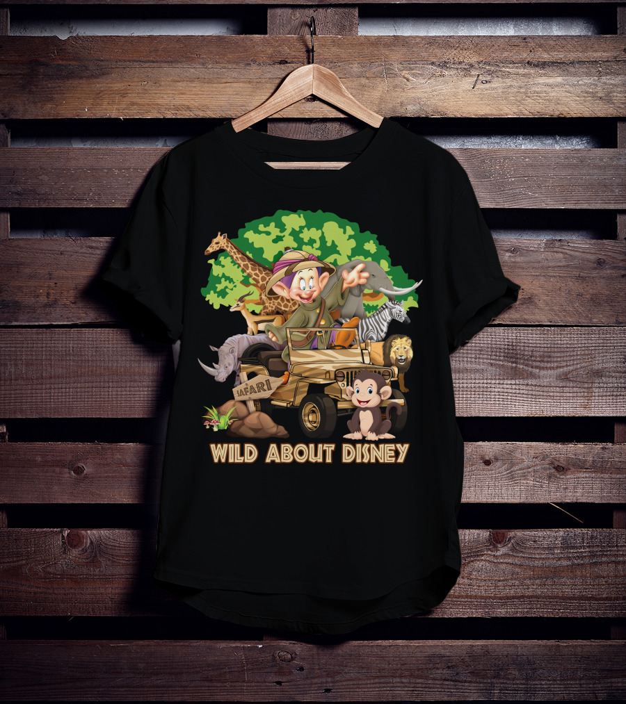Wild About Disney Dopey Safari Adventure T-Shirt
