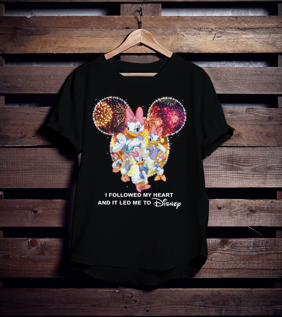 I Followed My Heart And It Led Me To Disney Daisy T-Shirt