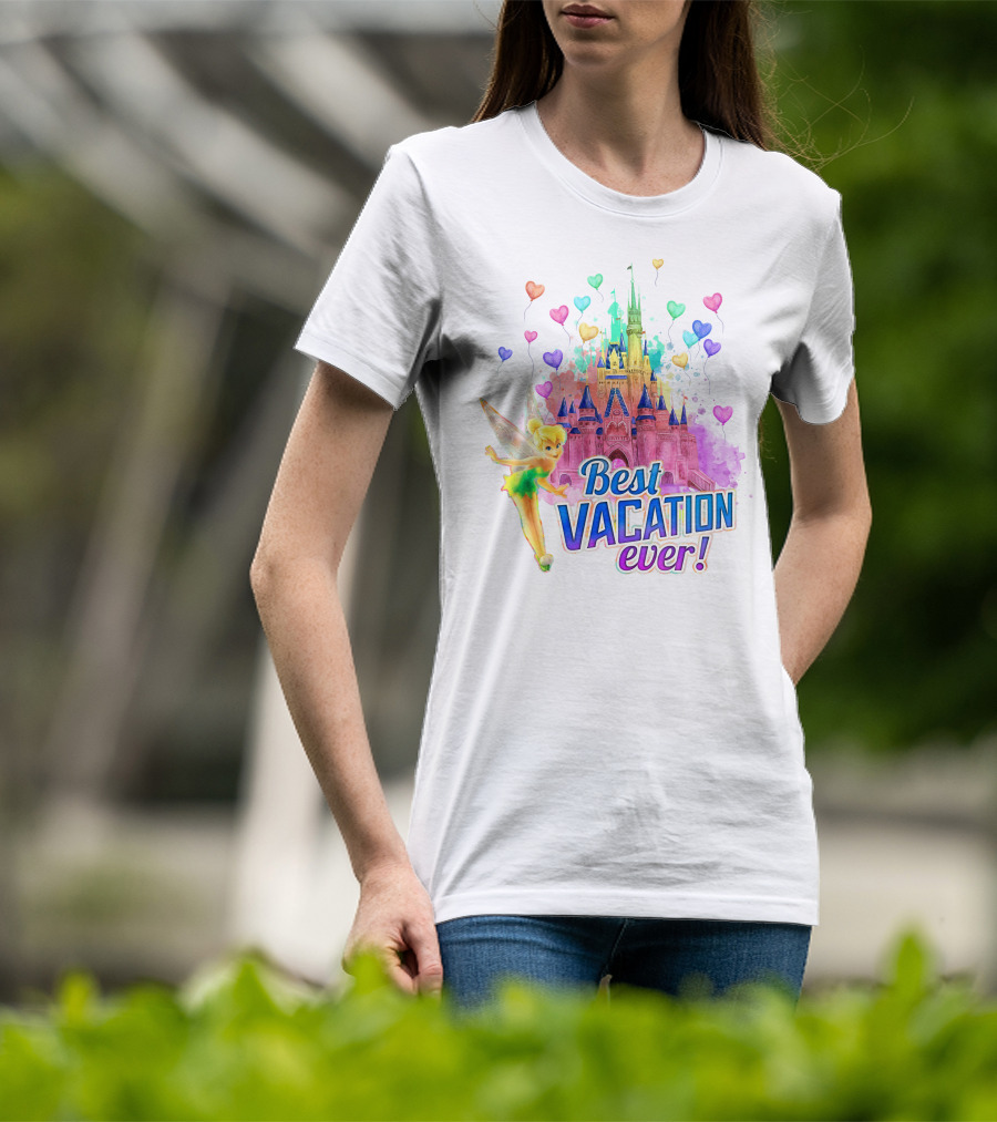 Tinkerbell Best Vacation Ever T-Shirt