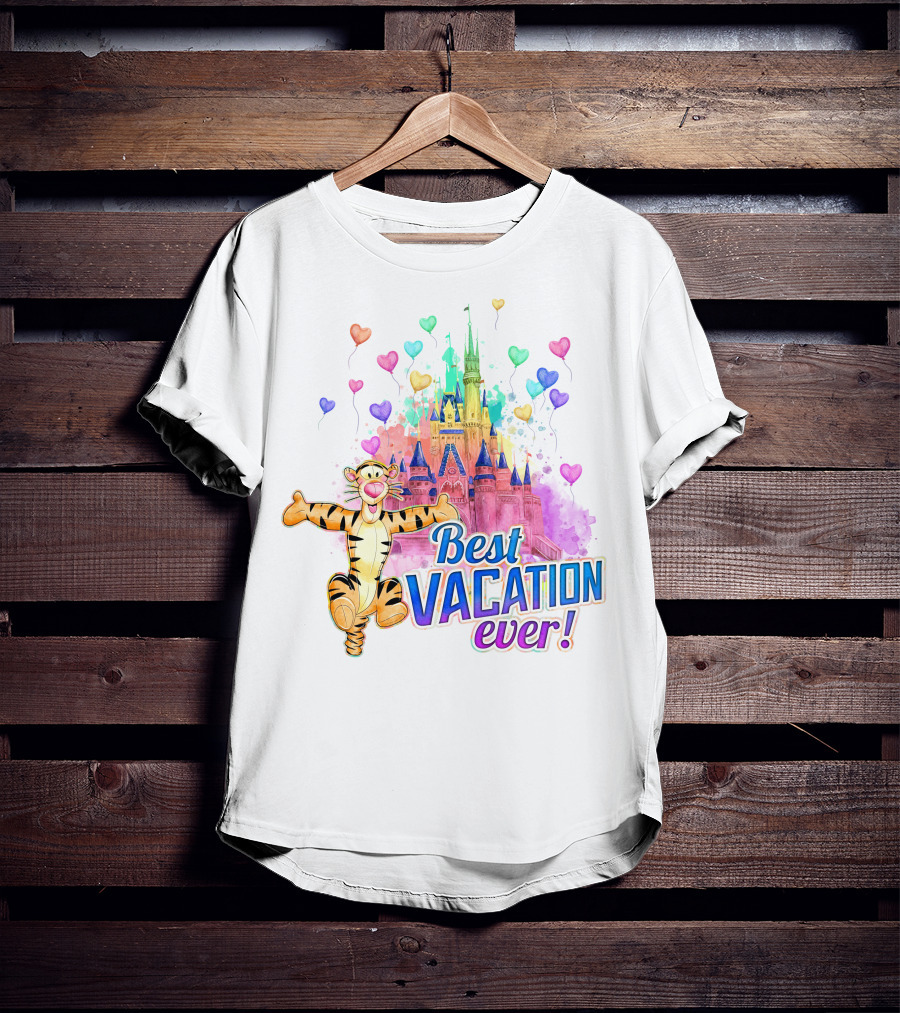 Best Vacation Ever Tigger Disneyland T-Shirt
