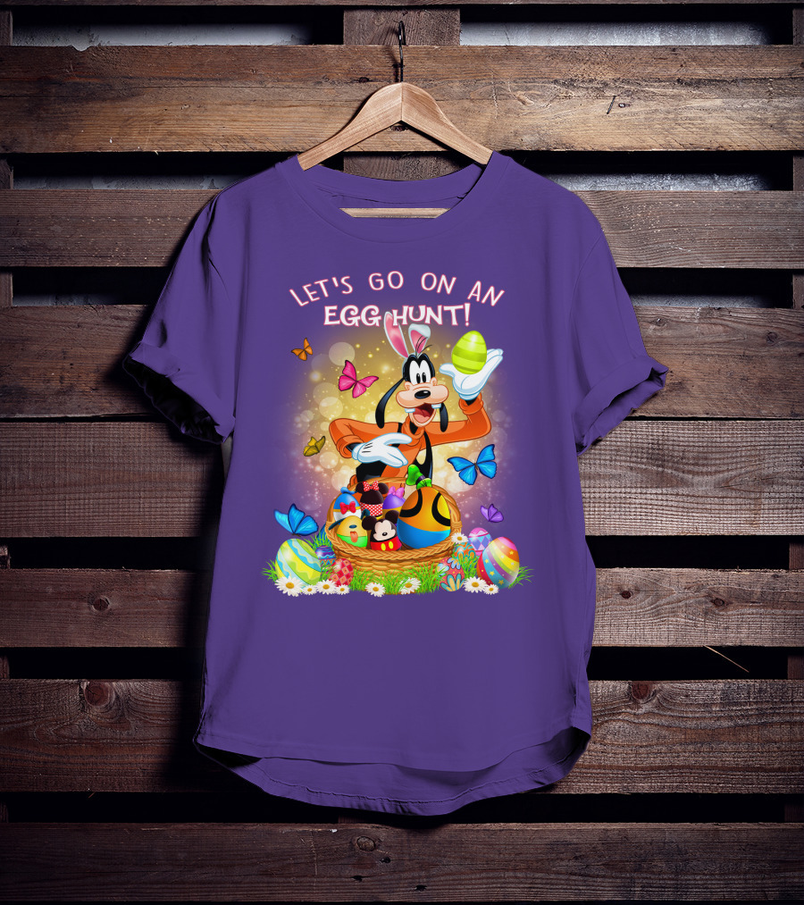 Goofy Let's Go On An Egg Hunt! T-Shirt