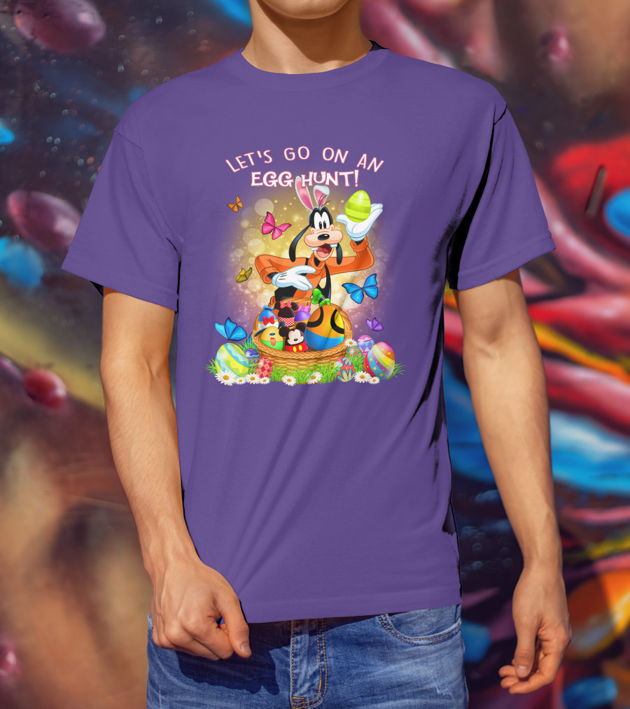 Goofy Let's Go On An Egg Hunt! T-Shirt