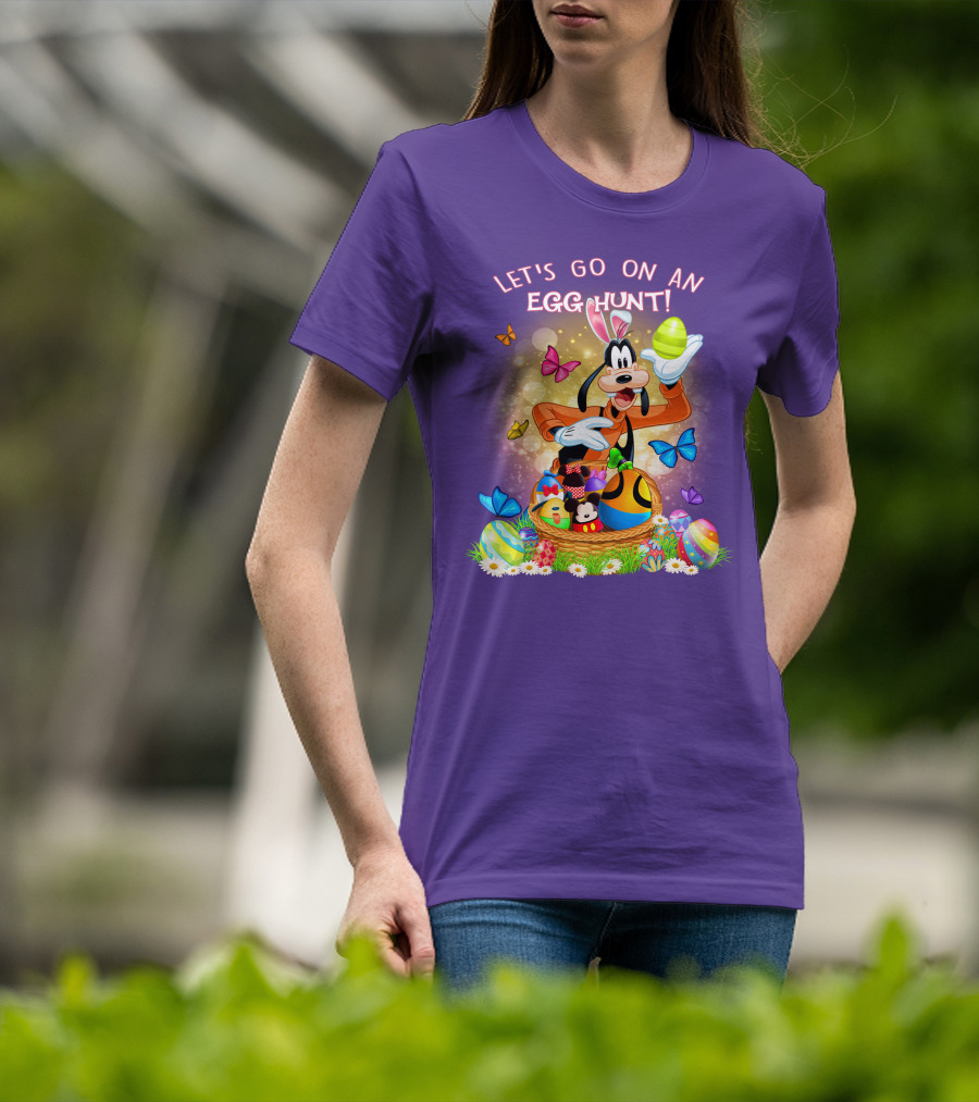 Goofy Let's Go On An Egg Hunt! T-Shirt