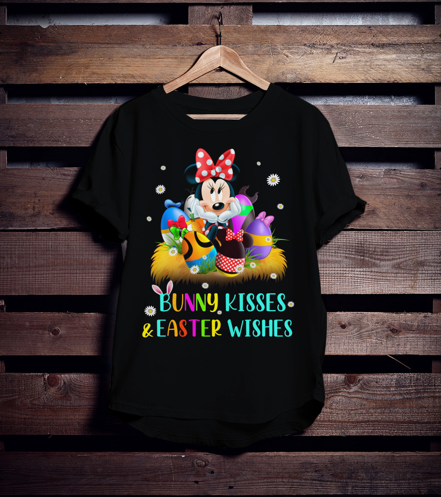 Minnie Bunny Kisses & Easter Wishes T-Shirt