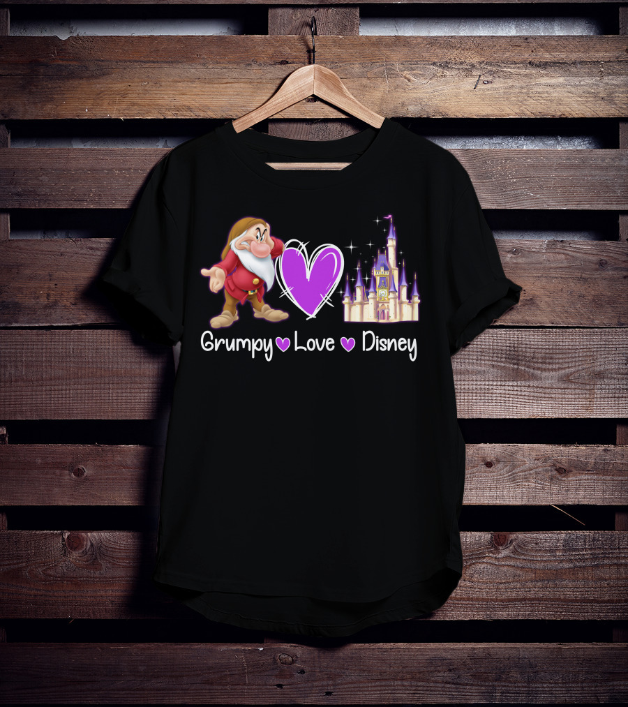 Grumpy Love Disney T-Shirt