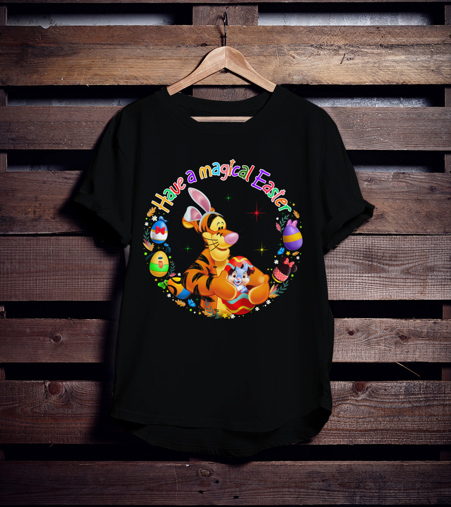 Have A Magical Easter Tigger And Easter Eggs Collection T-Shirt