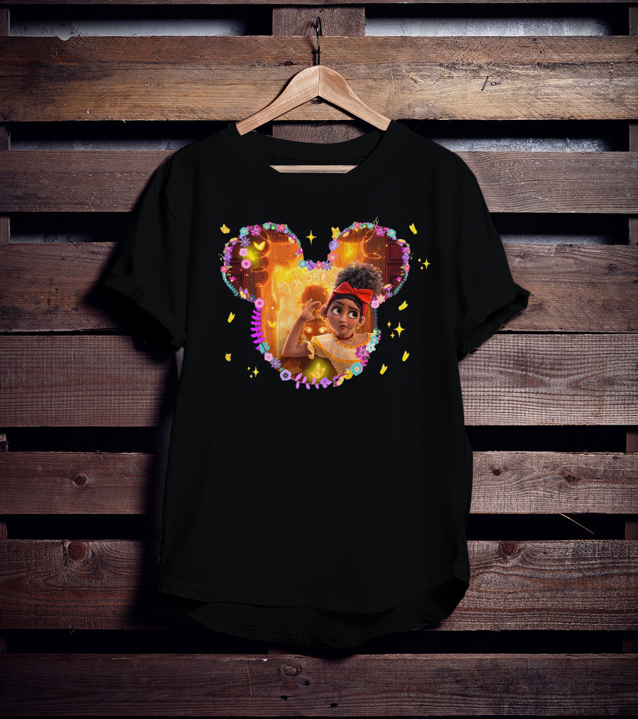 Dolores Encanto Mickey Ears Floral Magical Doorway T-Shirt