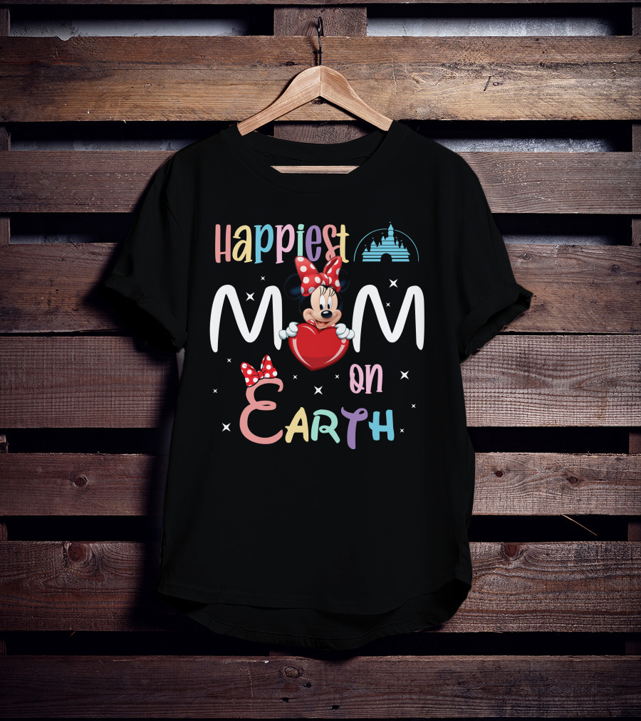 Happiest Mom On Earth Minnie T-Shirt