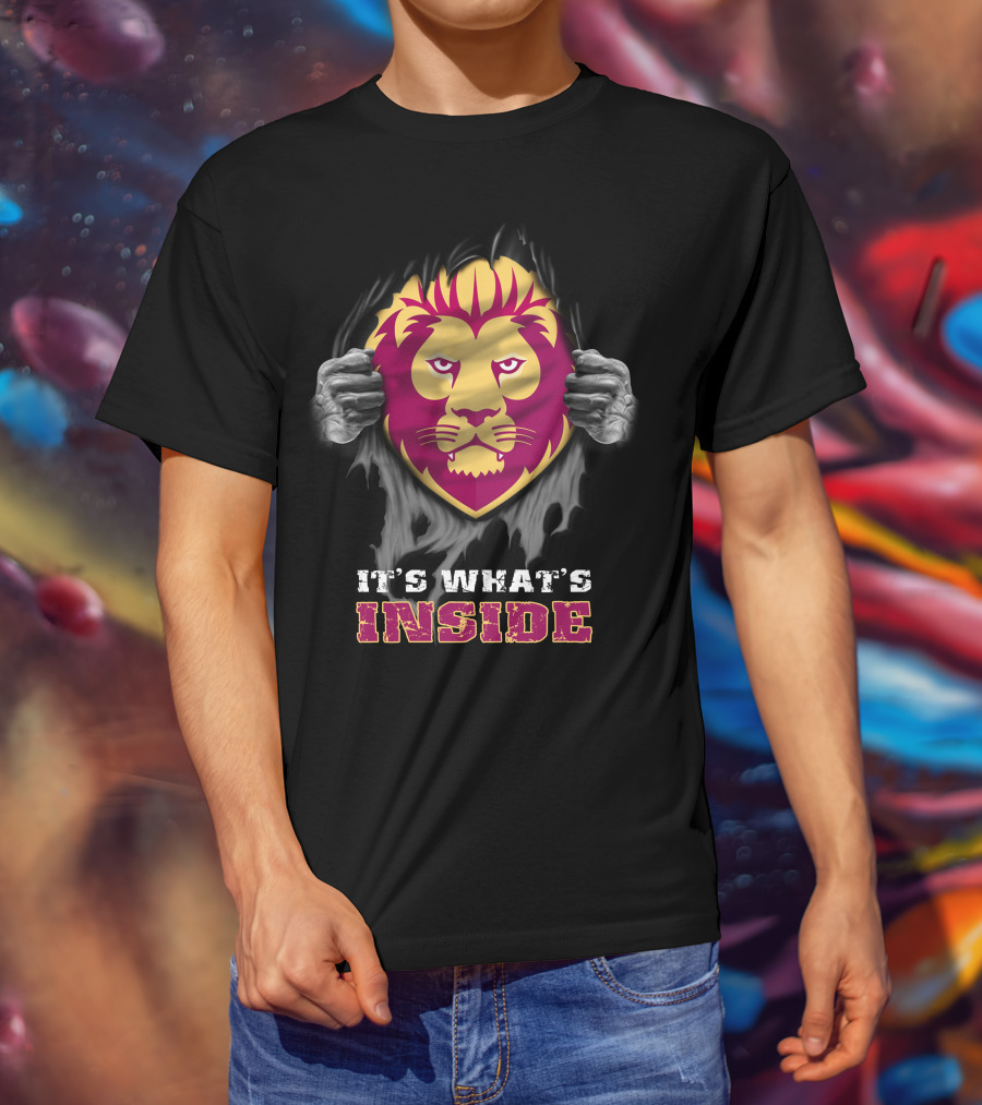 Brisbane Lions It's What's Inside T-Shirt