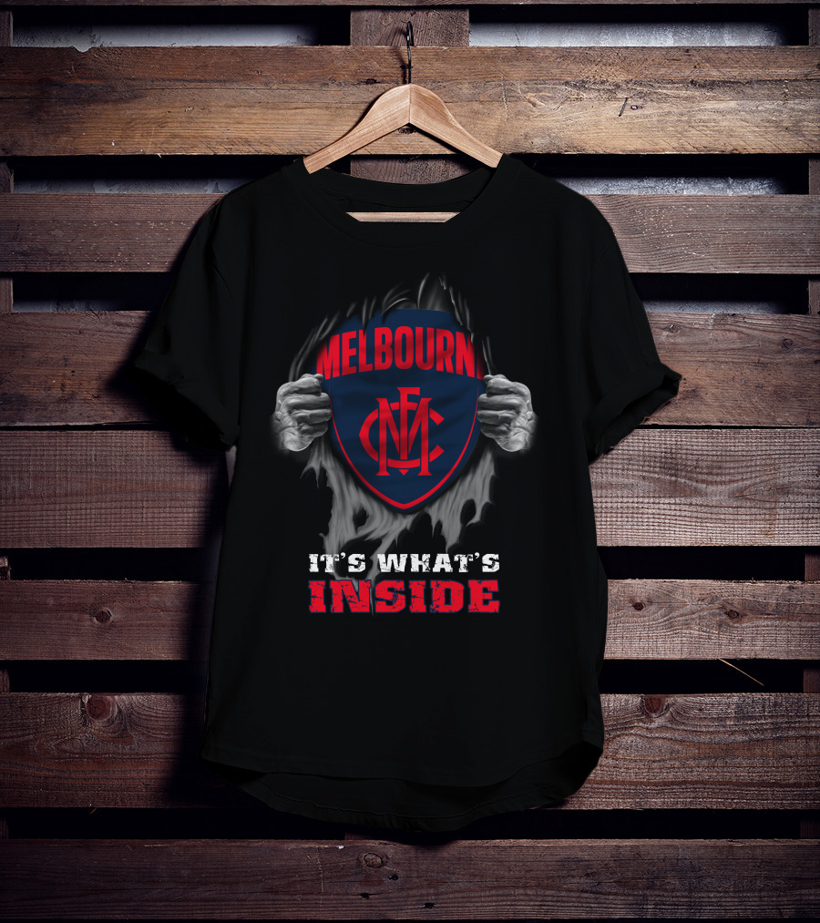 Melbourne Demons It's What's Inside Mfc T-Shirt