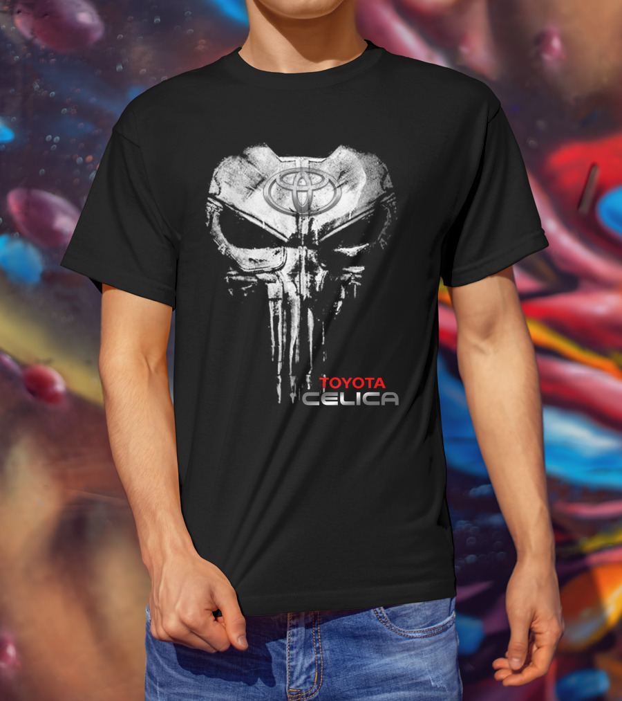Toyota Celica Skull Emblem T-Shirt