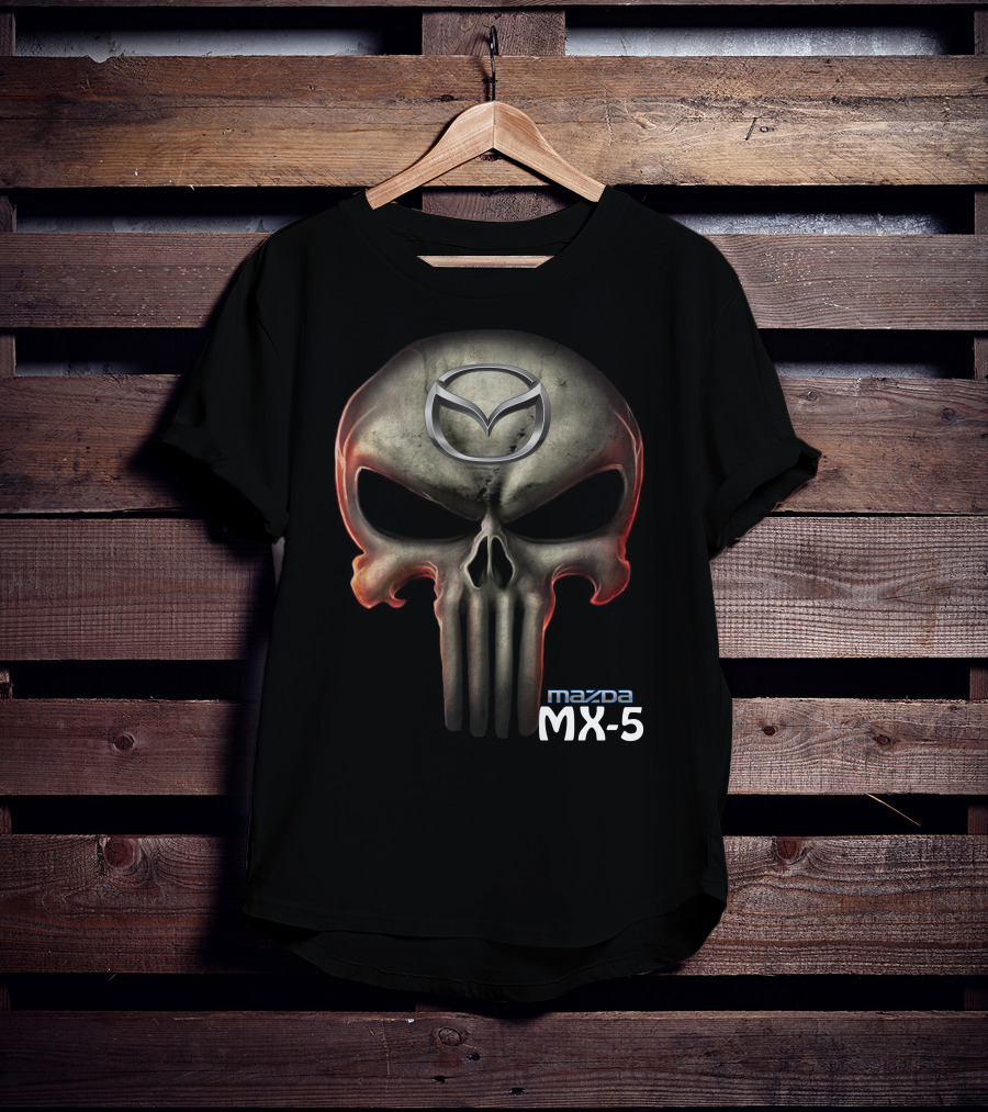 Mazda MX-5 Skull T-Shirt