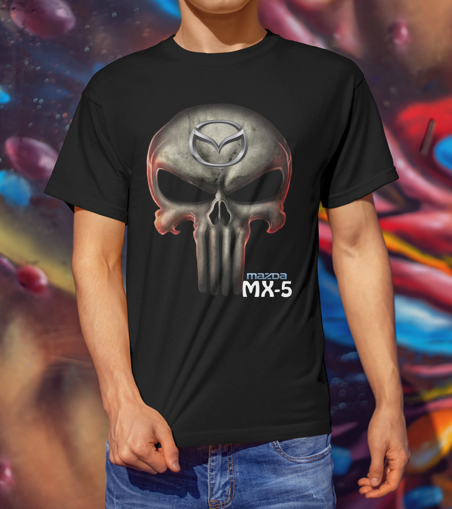 Mazda MX-5 Skull T-Shirt