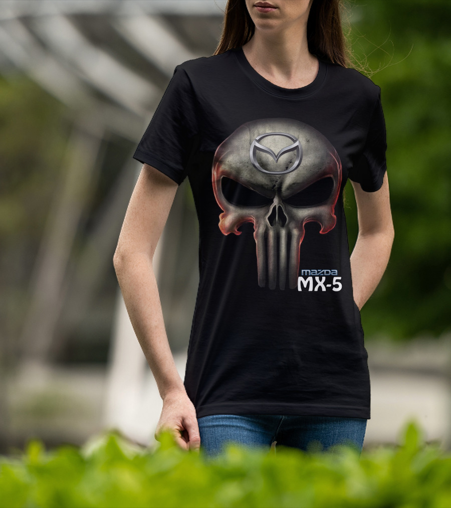 Mazda MX-5 Skull T-Shirt