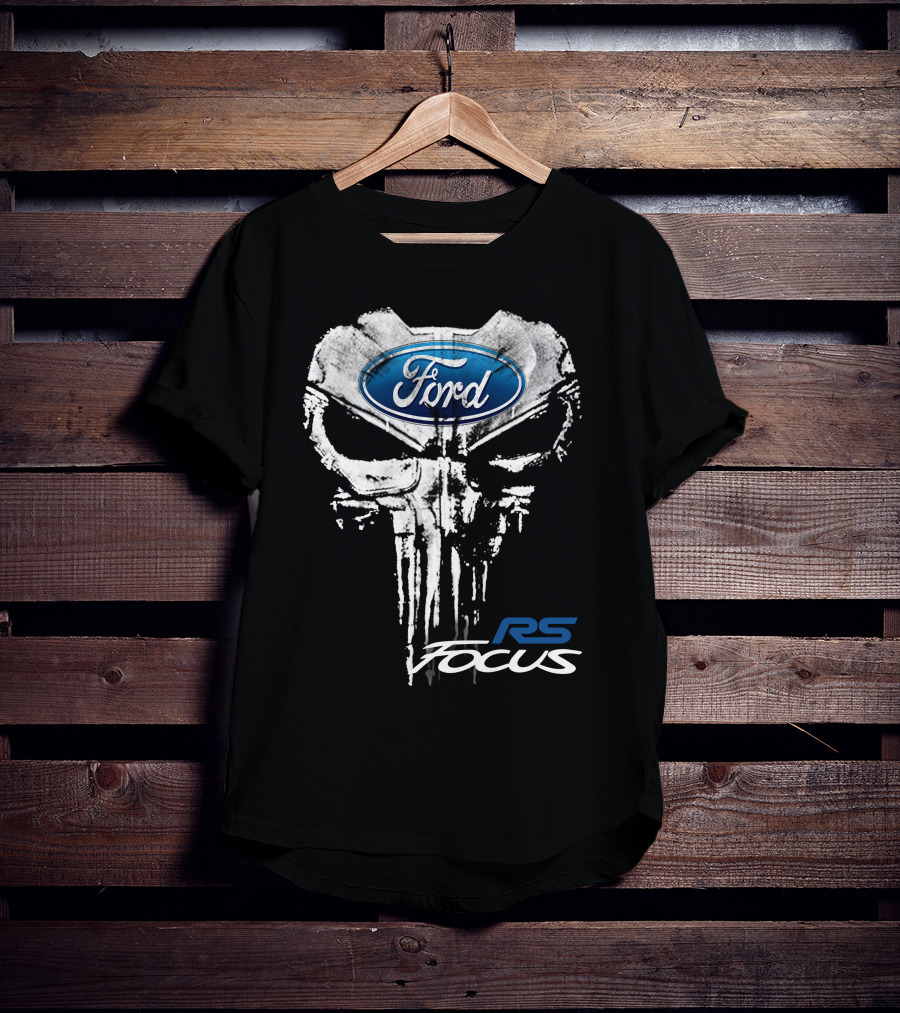 Ford Focus RS Punisher Skull T-Shirt