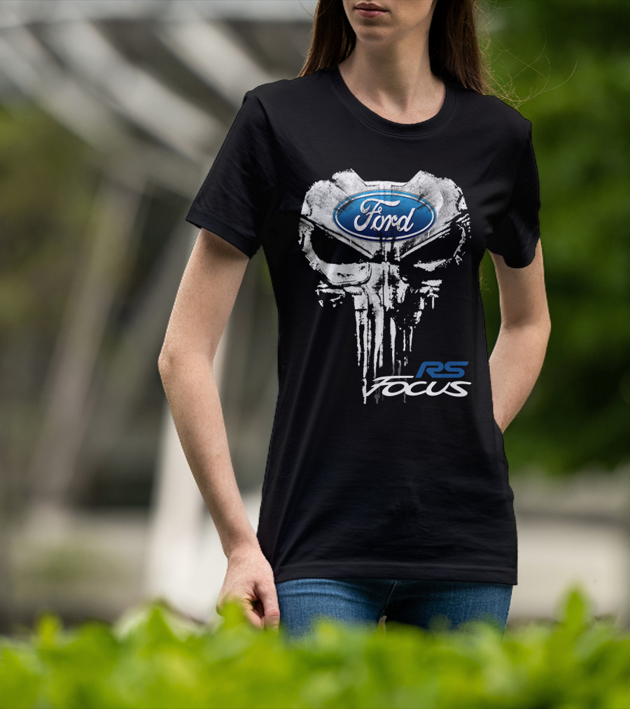 Ford Focus RS Punisher Skull T-Shirt