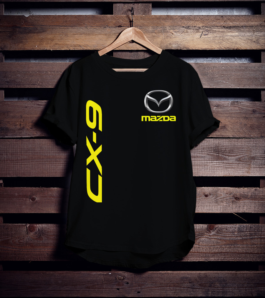 Mazda CX-9 Logo Design In T-Shirt