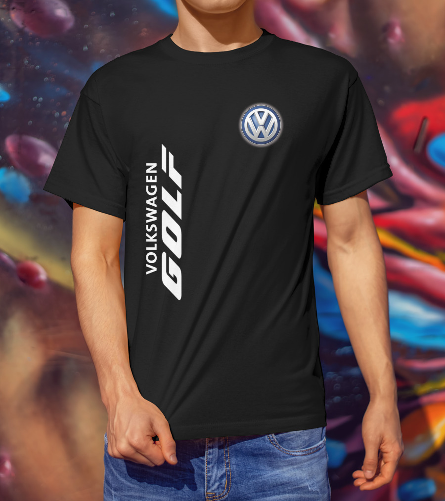 Volkswagen Golf Classic Logo Automotive T-Shirt