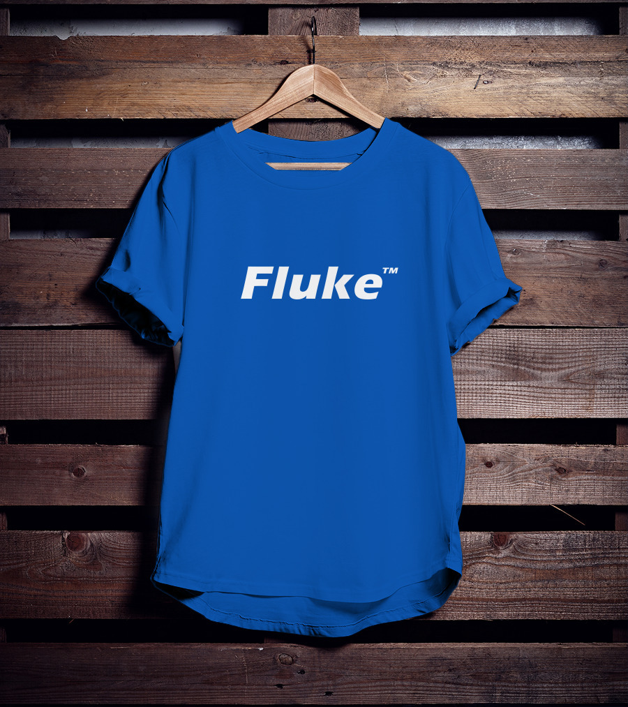 Fluke Volvo1 Blue Background T-Shirt