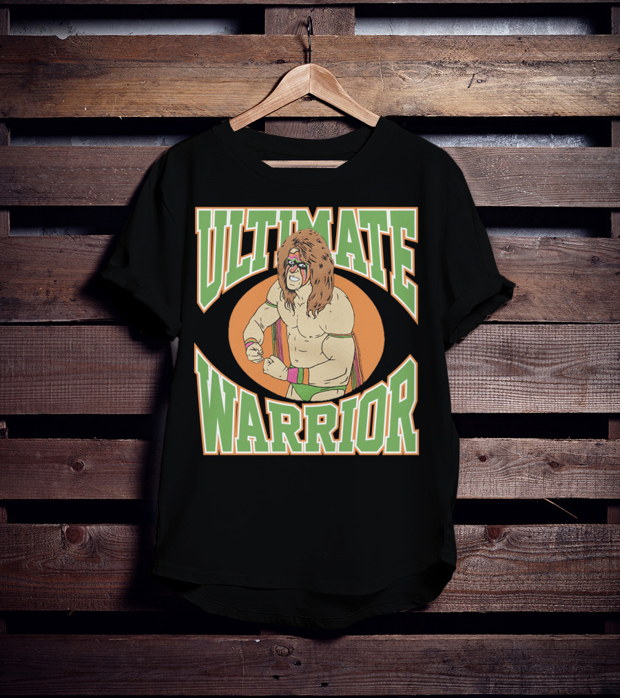 Ultimate Warrior Vintage Wrestling Icon T-Shirt