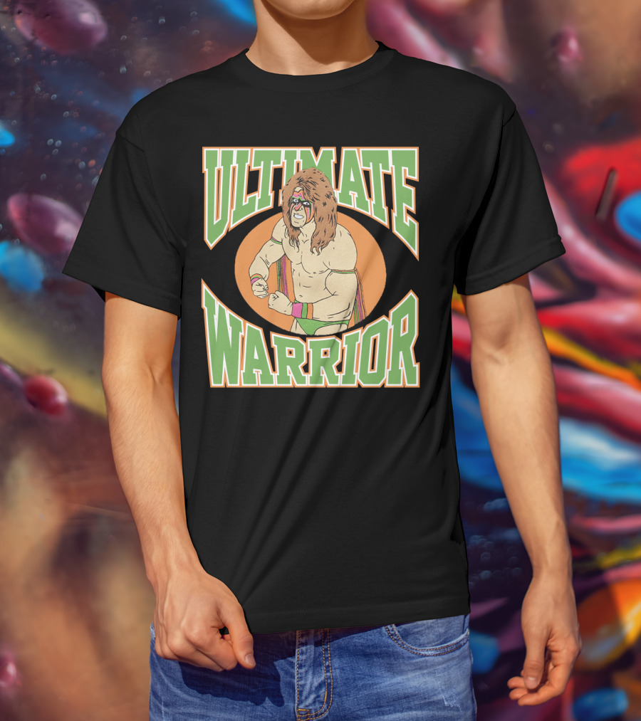 Ultimate Warrior Vintage Wrestling Icon T-Shirt