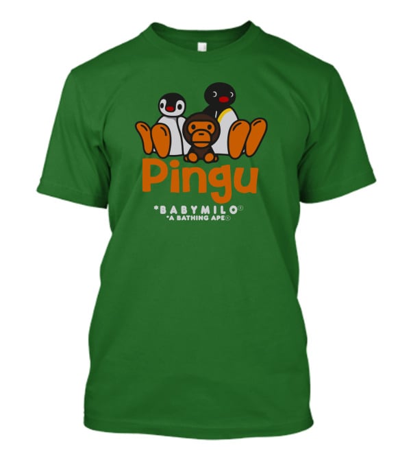 Pingu Baby Milo A Bathing Ape Collaboration T-Shirt