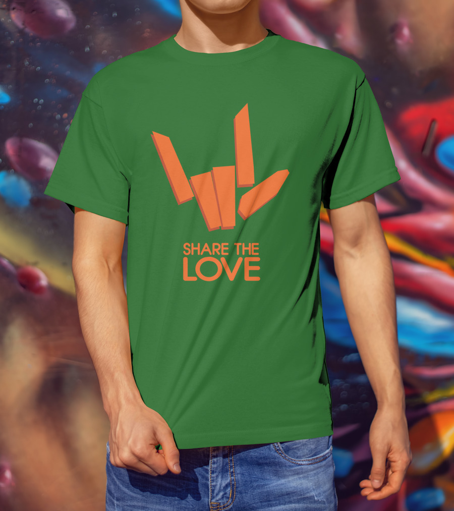 SHARE THE LOVE Stephen Sharer Merch T-Shirt
