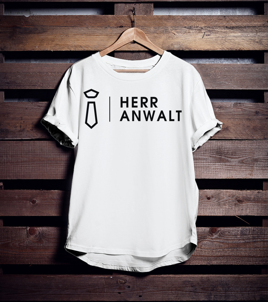 Herr Anwalt Tie T-Shirt