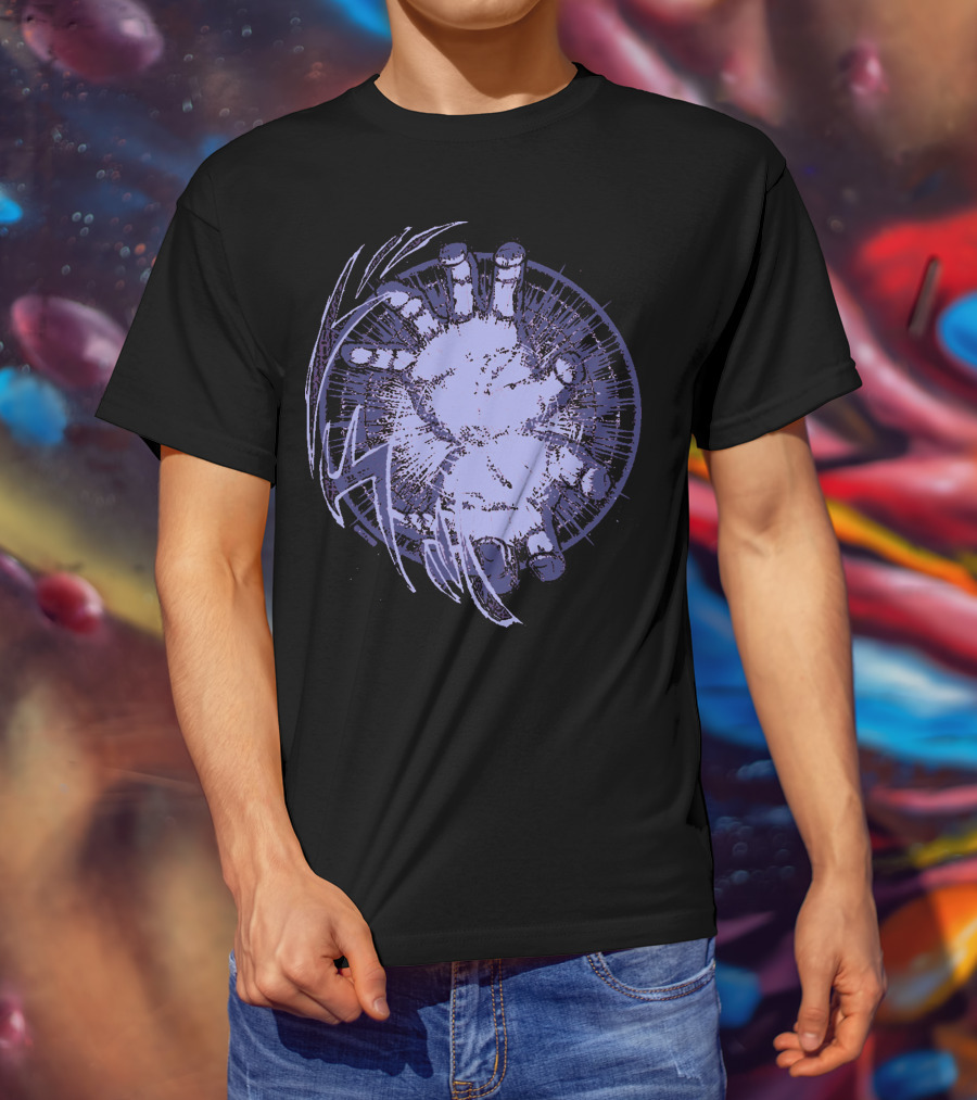 Gokus Kamehameha Energy Wave Hands T-Shirt
