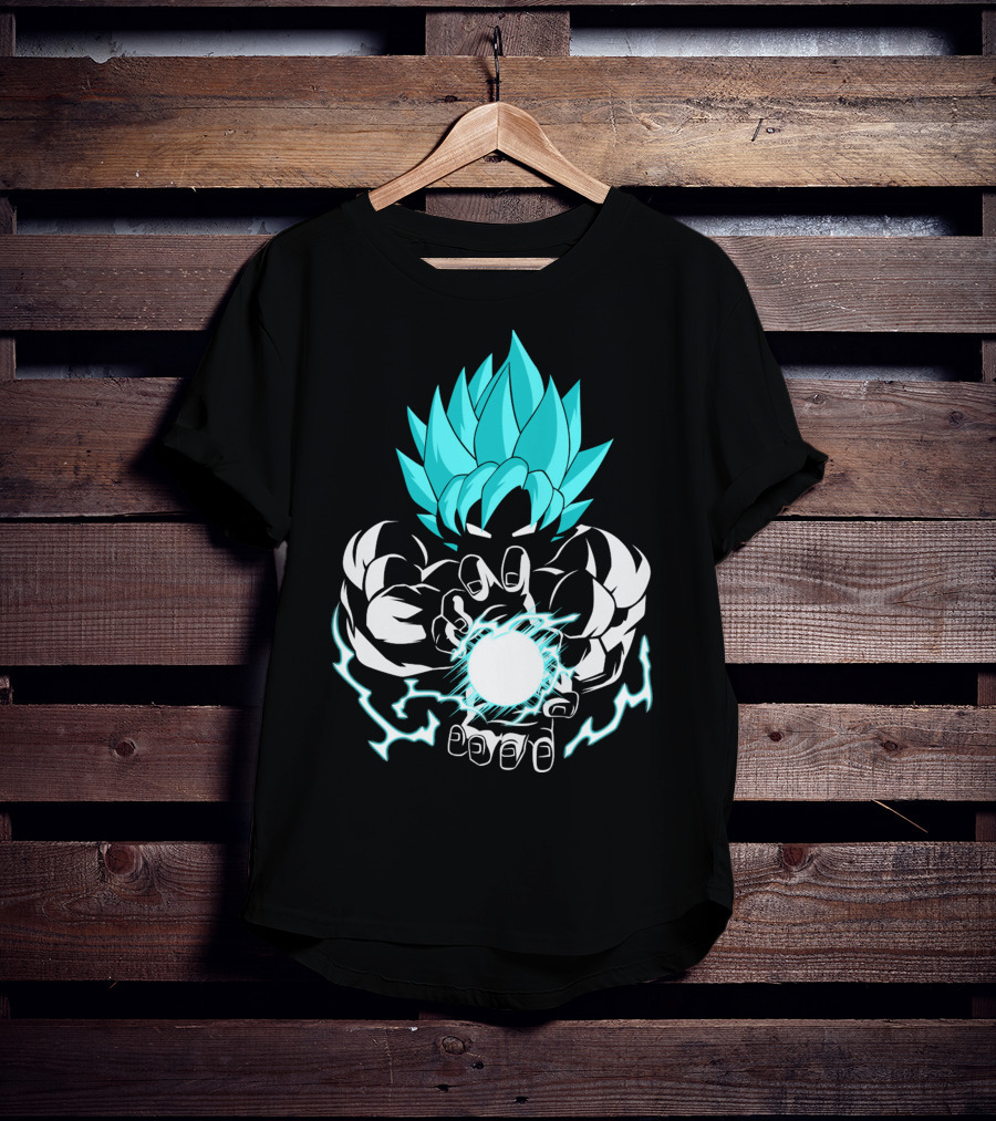 Super Saiyan Blue Energy Charge T-Shirt