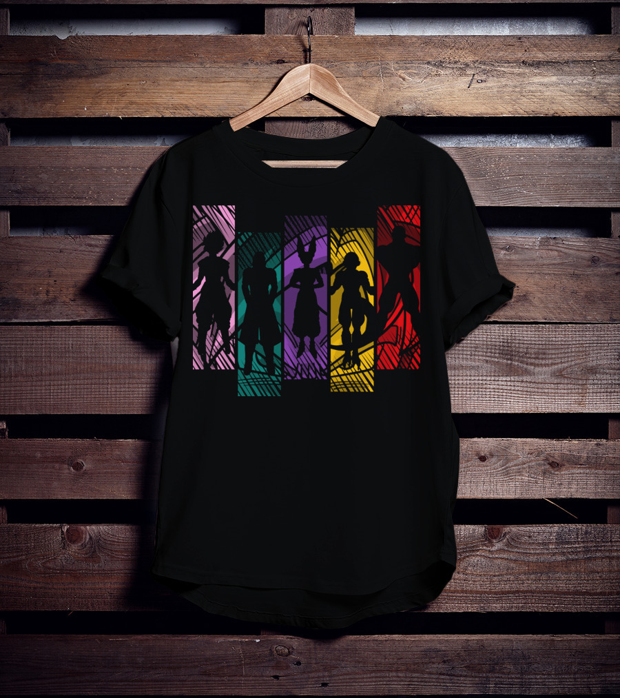 Super Rivals Colorful T-Shirt