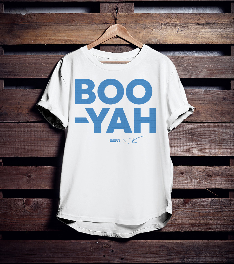 Stuart Scott Booyah ESPN X V T-Shirt
