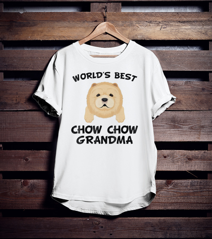World's Best Chow Chow Grandma T-Shirt