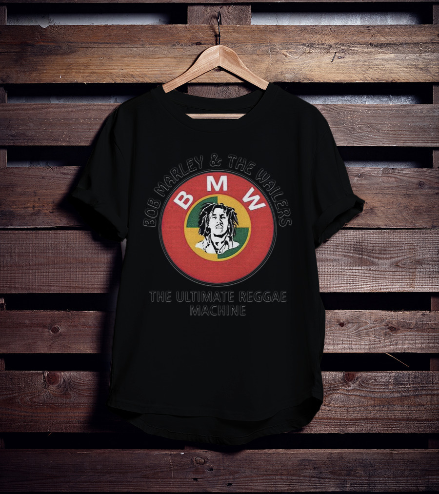 Bob Marley And The Wailers BMW The Ultimate Reggae Machine T-Shirt