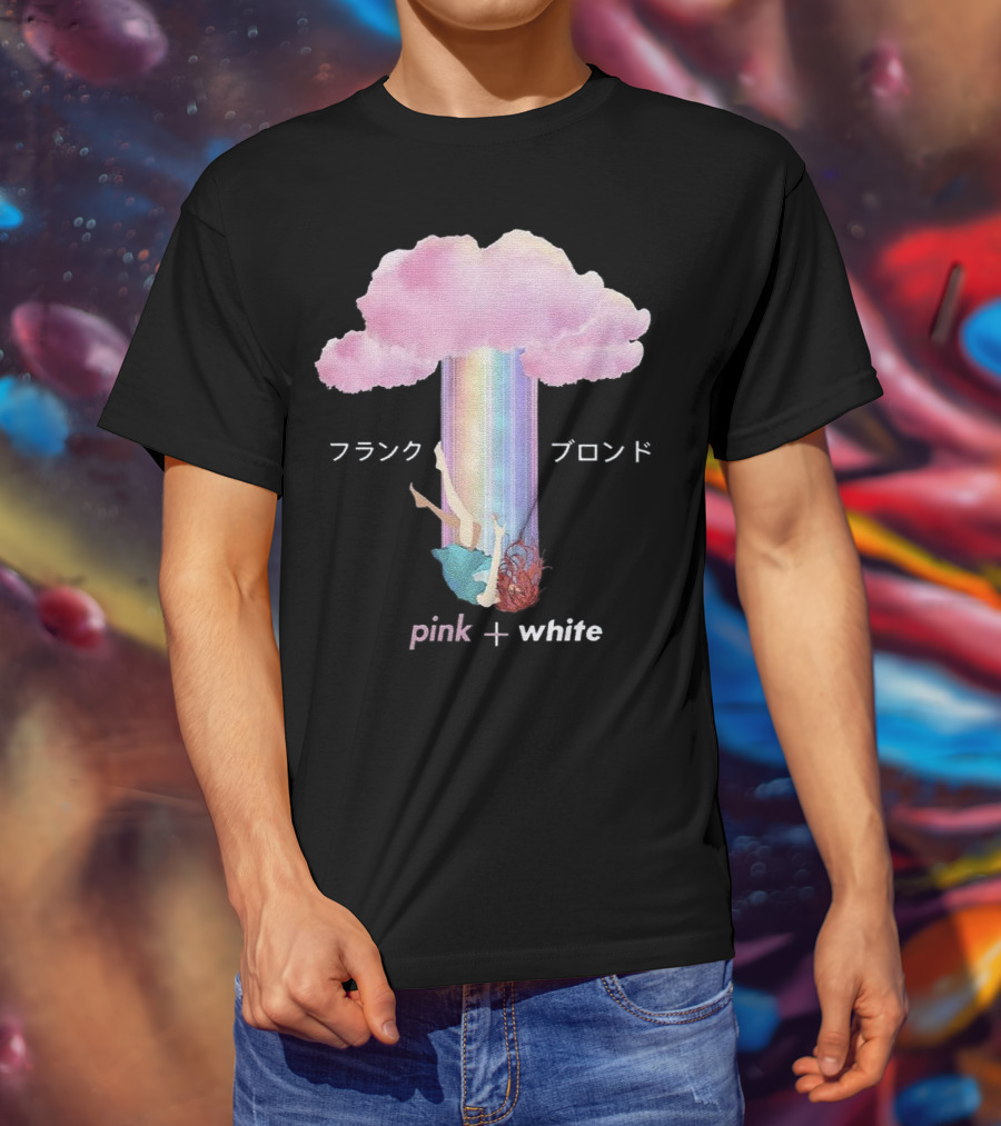 Frank Ocean Blond Pink White Cloud Art Music T-Shirt