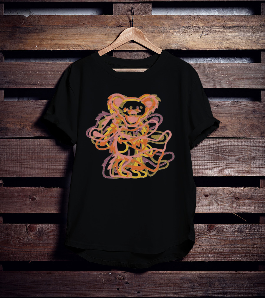 Senprints Promo Code Bear's Choice Grateful Dead Merch Dancing Bear T-Shirt