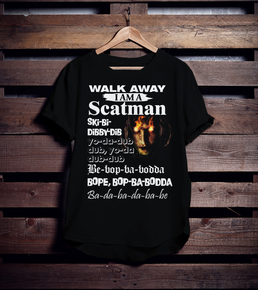 Walk Away I Am A Scatman Ski-Bi-Dibby-Dib Yo-da-dub Dub Yo-da Dub-dub Be-bop-ba-bodda Bope Bop-ba-bodda Ba-da-ba-da-ba-be T-Shirt