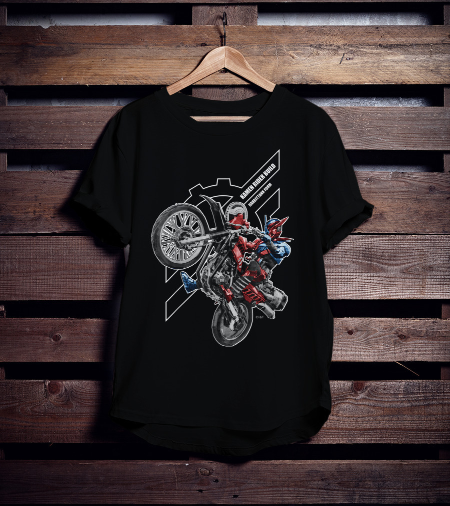 Kamen Rider Build RabbitTank Form Yoshito Sugawara T-Shirt