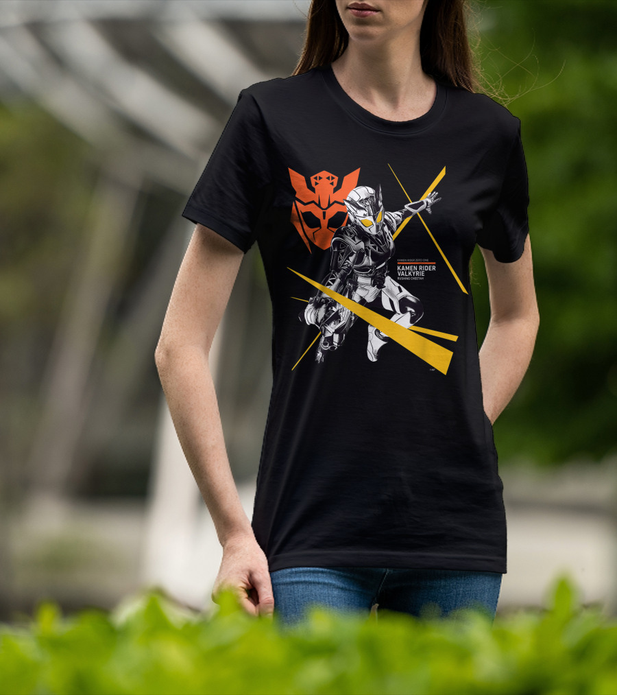 Kamen Rider Valkyrie Rushing Cheetah Zero-One Crossover T-Shirt