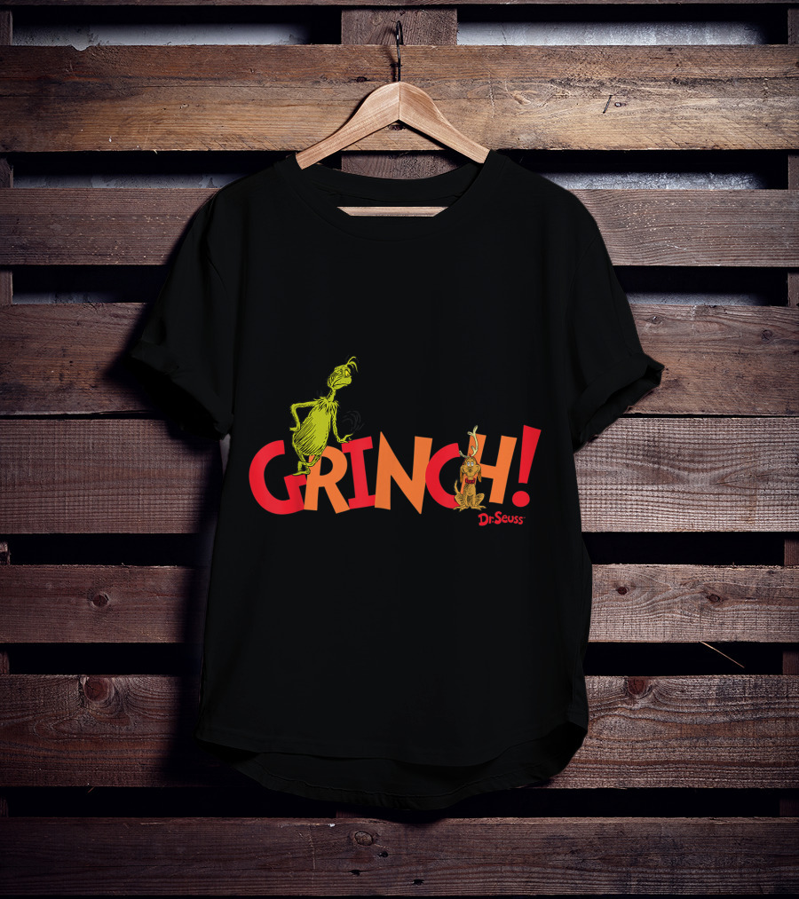 Dr Seuss Grinch And Max T-Shirt