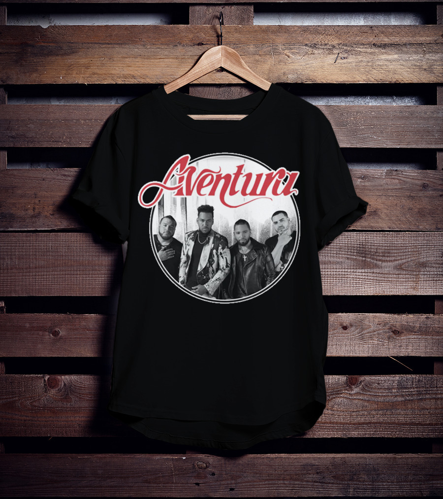 Aventura Inmortal Band Members Photo T-Shirt